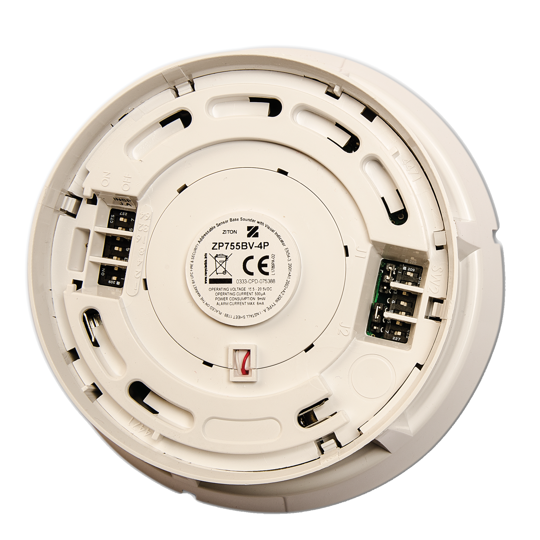zp755bv-4p ZP755BV-4P Addressable Base Sounder