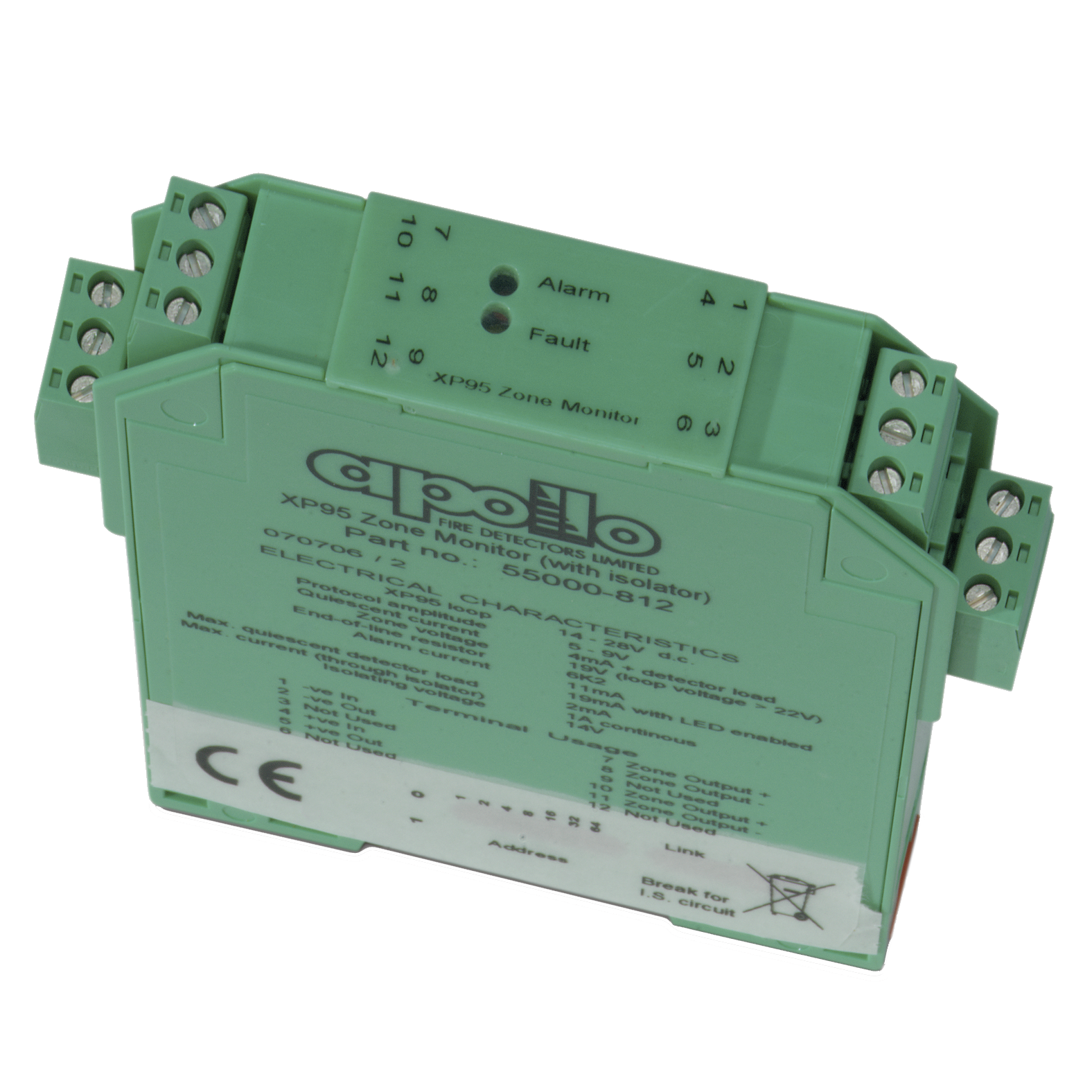 ii955d II955D 950 Series Zone Monitor Unit with Isolator