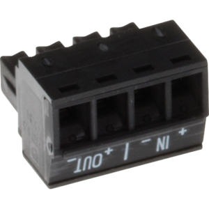 AXIS Connector A 4-pin 3.81 Straight IN/OUT - 10 pcs