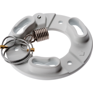 Bracket kit for hard ceiling mount