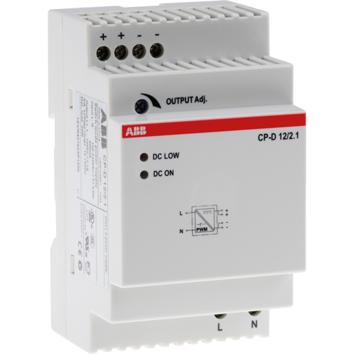 Power Supply DIN CP-D 12/2.1 25W