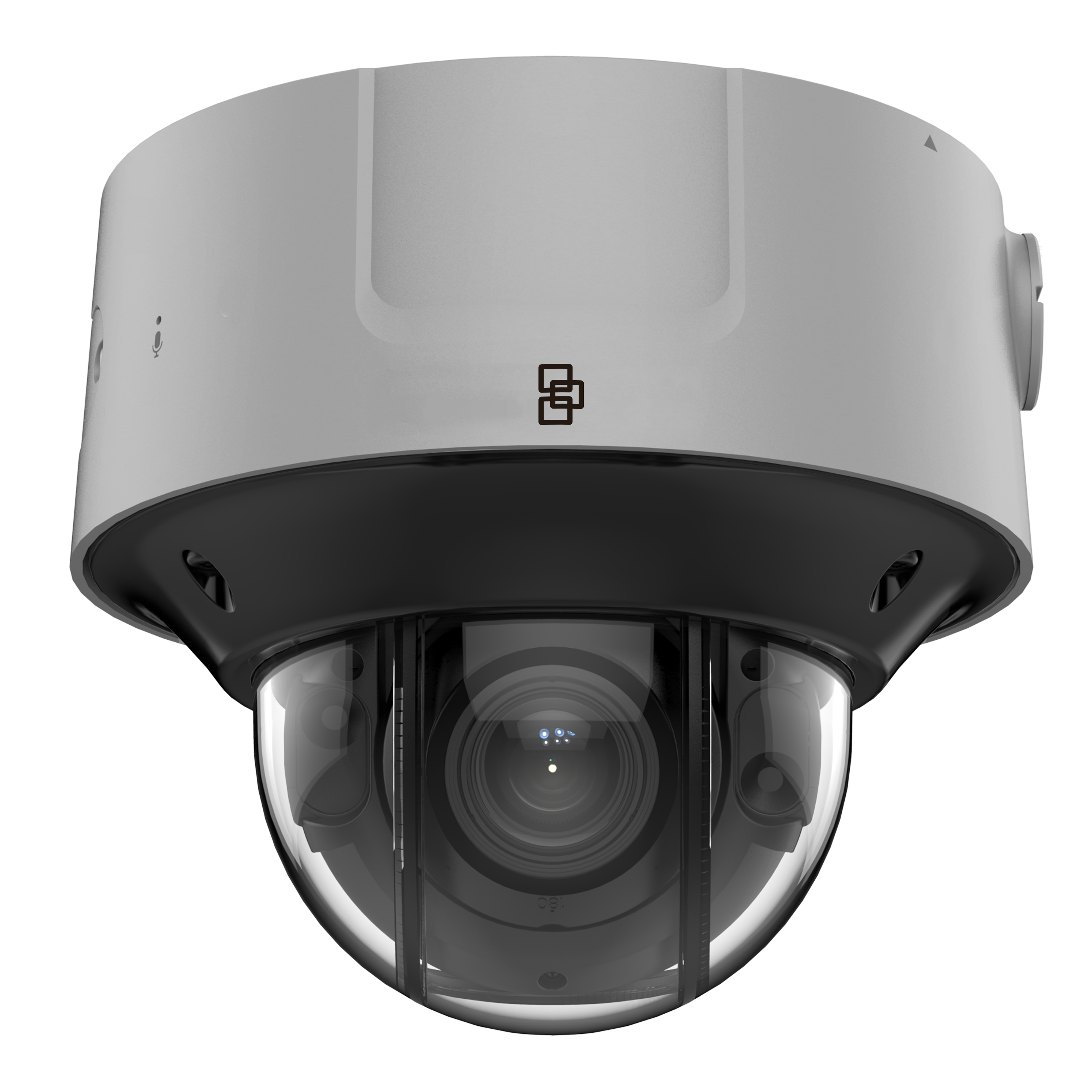 TVGP-P01-0402-DOM-G TruVision™ 4MP, Extreme Low Light, IP Dome Camera, 8-32 mm Lens, grey